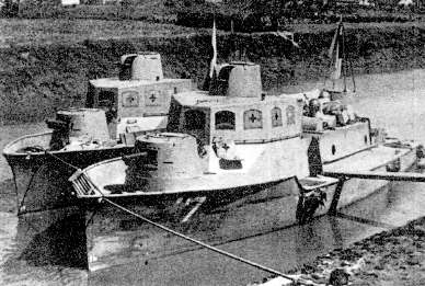 Photograph of AB-Tei armored boat