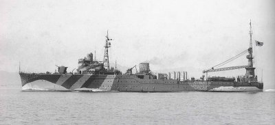 Photograph of seaplane tender Akitsushima