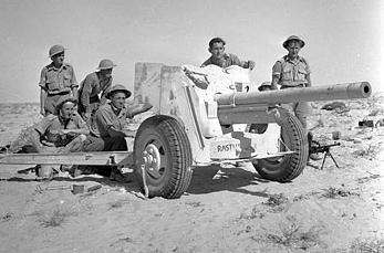 Photograph of 6pdr antitank gun