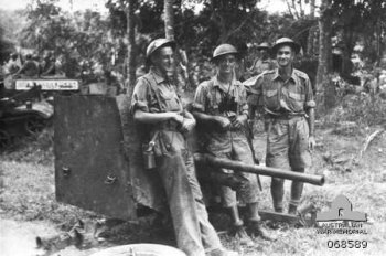 Photograph of 2-pounder antitank gun