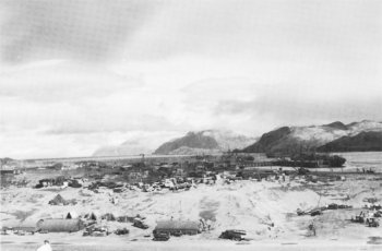 Photograph of Adak base in the Arctic