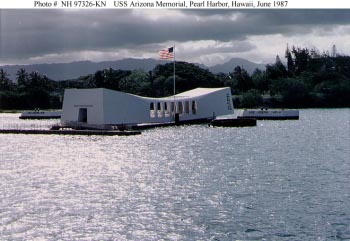 Photograph of Arizona Memorial