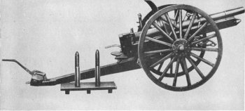 Photograph of Japanese Type 38 75mm howitzer