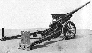 Photograph
        of Japanese Type 92 105mm gun