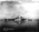 Side view of Alaska-class cruiser