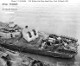 Aft overhead view of Allen M. Sumner class
                destroyer