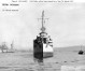 Bow view of Allen M. Sumner class destroyer