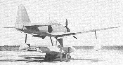 Photograph of A6M2-N "Rufe" seaplane fighter