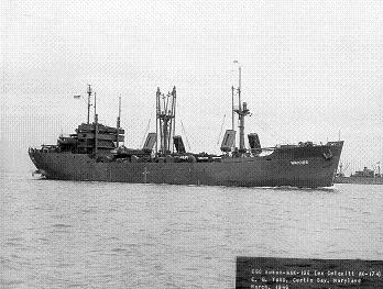 Photograph of USCGS Kukui, an Alamosa-class cargo ship