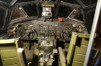 Cockpit of museum B-24