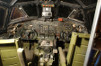Cockpit of museum B-24