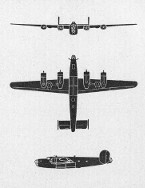 Schematic of B-24 Liberator