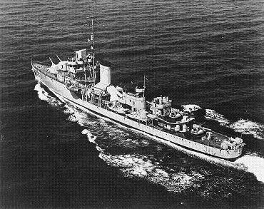 Photograph
                of Bagley-class destroyer