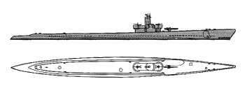Schematic diagram of Balao class submarine