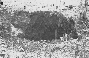 Photograph of entrance to West Caves