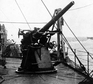 Photograph of 3"/40 gun