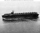 Bogue-class escort carrier acting as aircraft
                transport