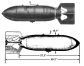 AN-M59 1000 lb SAP bomb