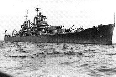 Photograph of Baltimore-class heavy cruiser
