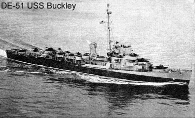 Photograph of Buckley-class destroyer
                  escort