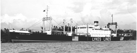 Photograph of C1-B cargo ship