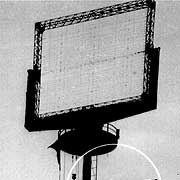 Photograph of CXAM radar antenna