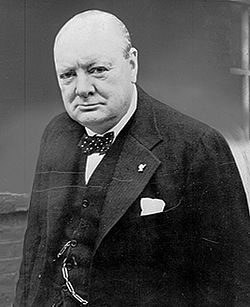 Photograph of Winston S. Churchill