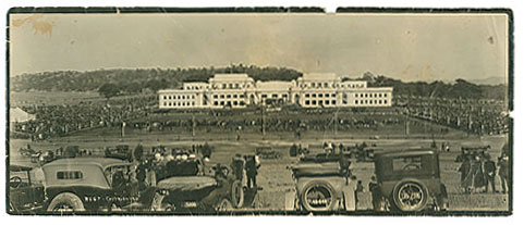 Photograph of Canberra Parliament House