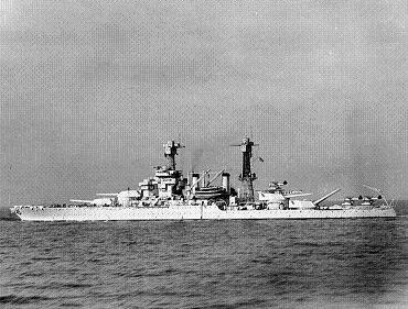 Photograph of Colorado-class battleship