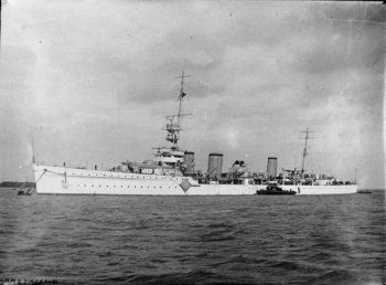 Photograph of Emerald-class light cruiser