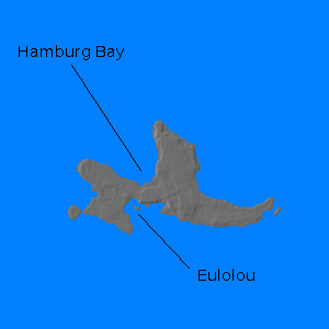 Relief map of Emirau