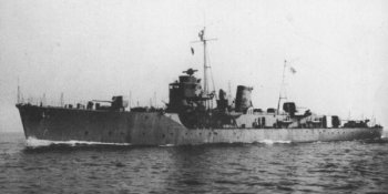 Photograph of patrol boat Etorofu