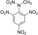 Structural formula of tetryl