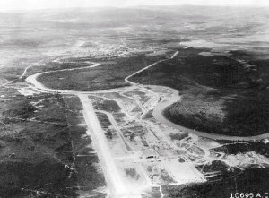 Photograph of Ladd Field near Fairbanks in 1943