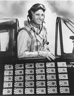 Photograph of American Navy ace David McCampBell