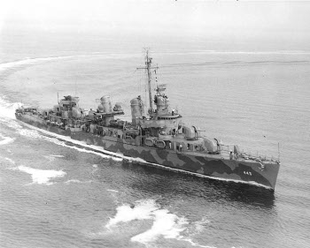Photograph of Fletcher-class destroyer