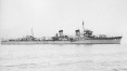Profile view of Fubuki-class destroyer
