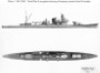 Recognition diagram of Furutaka class cruiser