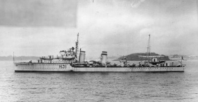 Photograph of HMS Griffin, a Gallant-class destroyer