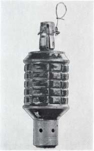 Photograph of Japanese Type 91 grenade