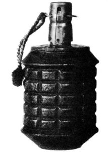 Photograph of Type 97 grenade