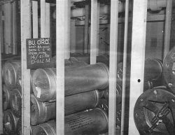Photograph of powder cannisters on Nevada