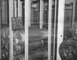 Photograph of powder cannisters on Nevada