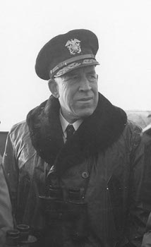 Photograph of Admiral John L. Hall