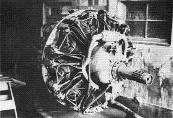 Photograph of Japanese Homare 22 aircraft engine