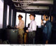 Interior bridge of Iowa-class battleship