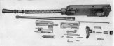 Disassembled gun