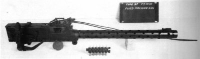 Photograph of 7.7mm Type 97 machine gun