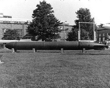 Photograph of Kaiten manned suicide torpedoes