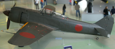 Photograph of surviving Ki-100 "Tony" fighter